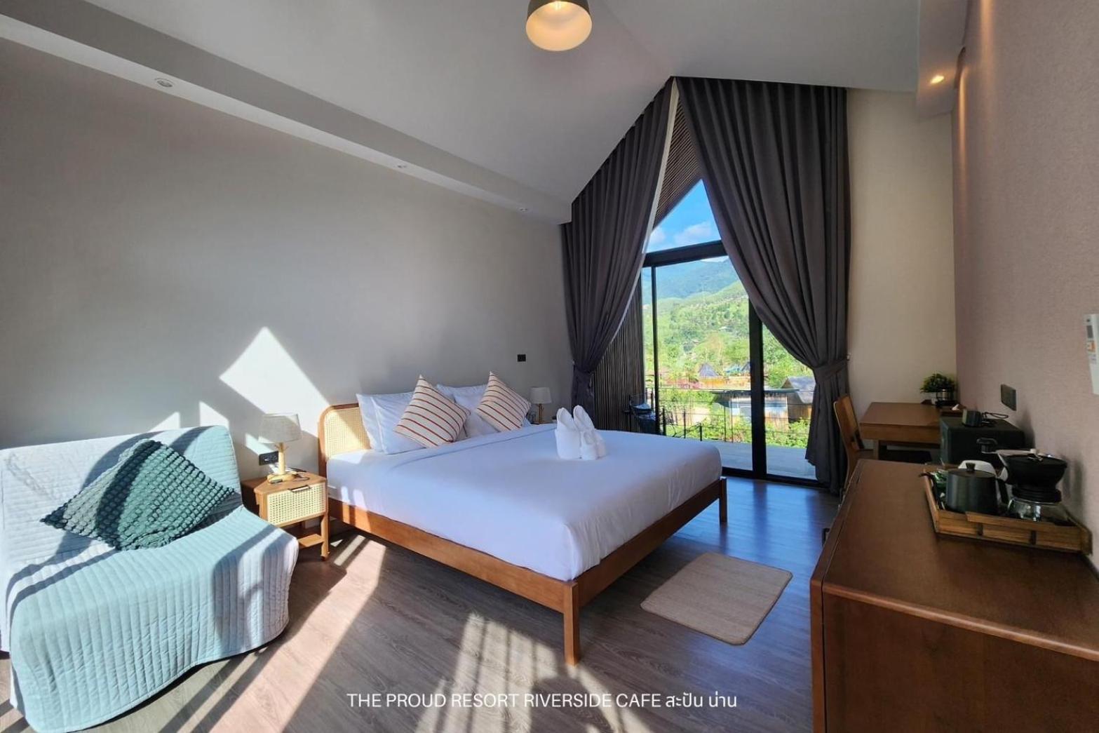 The Proud Resort Riverside Cafe Sapan-Nan Ban Huai Ti Exterior foto